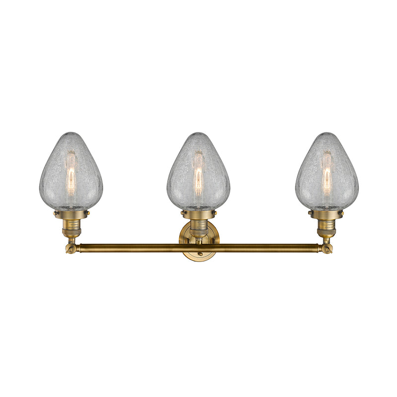 Innovations Lighting Geneseo 3 Light Bath Vanity Light Part Of The Franklin Restoration Collection 205-BB-G165-LED