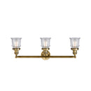 Innovations Lighting Small Canton 3 Light Bath Vanity Light Part Of The Franklin Restoration Collection 205-BB-G182S-LED