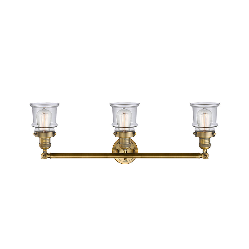 Innovations Lighting Small Canton 3 Light Bath Vanity Light Part Of The Franklin Restoration Collection 205-BB-G182S-LED