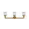 Innovations Lighting Small Canton 3 Light Bath Vanity Light Part Of The Franklin Restoration Collection 205-BB-G182S