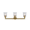 Innovations Lighting Small Canton 3 Light Bath Vanity Light Part Of The Franklin Restoration Collection 205-BB-G184S-LED