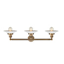 Innovations Lighting Halophane 3 Light Bath Vanity Light Part Of The Franklin Restoration Collection 205-BB-G1-LED