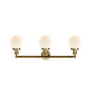 Innovations Lighting Beacon 3 Light 30" Bath Vanity Light 205-BB-G201-6-LED
