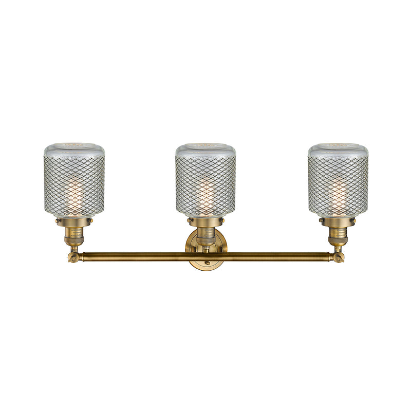 Innovations Lighting Stanton 3 Light Bath Vanity Light Part Of The Franklin Restoration Collection 205-BB-G262-LED