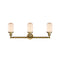 Innovations Lighting Dover 3 Light Bath Vanity Light Part Of The Franklin Restoration Collection 205-BB-G311-LED