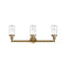 Innovations Lighting Dover 3 Light Bath Vanity Light Part Of The Franklin Restoration Collection 205-BB-G312-LED