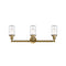 Innovations Lighting Dover 3 Light Bath Vanity Light Part Of The Franklin Restoration Collection 205-BB-G314-LED