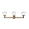 Innovations Lighting Olean 3 Light Bath Vanity Light Part Of The Franklin Restoration Collection 205-BB-G324-LED
