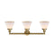 Innovations Lighting Large Cone 3 Light Bath Vanity Light Part Of The Franklin Restoration Collection 205-BB-G41-LED