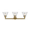Innovations Lighting Large Cone 3 Light Bath Vanity Light Part Of The Franklin Restoration Collection 205-BB-G44-LED