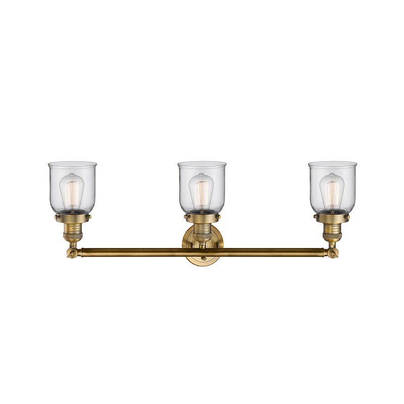 Innovations Lighting Small Bell 3 Light Bath Vanity Light Part Of The Franklin Restoration Collection 205-BB-G52-LED