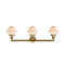 Innovations Lighting Small Oxford 3 Light Bath Vanity Light Part Of The Franklin Restoration Collection 205-BB-G531-LED