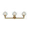 Innovations Lighting Small Oxford 3 Light Bath Vanity Light Part Of The Franklin Restoration Collection 205-BB-G534-LED