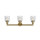 Innovations Lighting Small Bell 3 Light Bath Vanity Light Part Of The Franklin Restoration Collection 205-BB-G54-LED