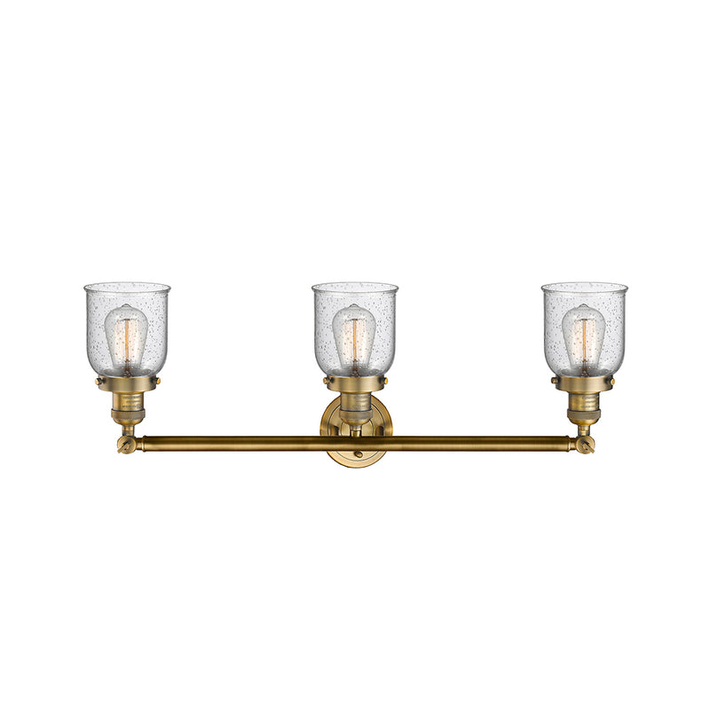 Innovations Lighting Small Bell 3 Light Bath Vanity Light Part Of The Franklin Restoration Collection 205-BB-G54-LED