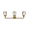 Innovations Lighting Small Bell 3 Light Bath Vanity Light Part Of The Franklin Restoration Collection 205-BB-G58-LED