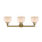 Innovations Lighting Large Bell 3 Light Bath Vanity Light Part Of The Franklin Restoration Collection 205-BB-G71-LED