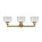 Innovations Lighting Large Bell 3 Light Bath Vanity Light Part Of The Franklin Restoration Collection 205-BB-G72-LED