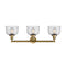 Innovations Lighting Large Bell 3 Light Bath Vanity Light Part Of The Franklin Restoration Collection 205-BB-G74-LED