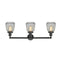 Innovations Lighting Chatham 3 Light Bath Vanity Light Part Of The Franklin Restoration Collection 205-BK-G142