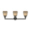 Innovations Lighting Chatham 3 Light Bath Vanity Light Part Of The Franklin Restoration Collection 205-BK-G146-LED