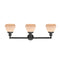 Innovations Lighting Fulton 3 Light Bath Vanity Light Part Of The Franklin Restoration Collection 205-BK-G171-LED