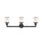 Innovations Lighting Small Canton 3 Light Bath Vanity Light Part Of The Franklin Restoration Collection 205-BK-G181S