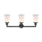 Innovations Lighting Canton 3 Light Bath Vanity Light Part Of The Franklin Restoration Collection 205-BK-G181