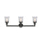 Innovations Lighting Small Canton 3 Light Bath Vanity Light Part Of The Franklin Restoration Collection 205-BK-G184S