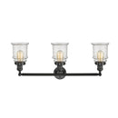 Innovations Lighting Canton 3 Light Bath Vanity Light Part Of The Franklin Restoration Collection 205-BK-G184-LED