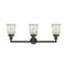 Innovations Lighting Canton 3 Light Bath Vanity Light Part Of The Franklin Restoration Collection 205-BK-G184-LED