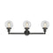 Innovations Lighting Beacon 3 Light 30" Bath Vanity Light 205-BK-G202-6-LED
