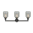 Innovations Lighting Stanton 3 Light Bath Vanity Light Part Of The Franklin Restoration Collection 205-BK-G262