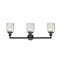 Innovations Lighting Colton 3 Light Bath Vanity Light Part Of The Franklin Restoration Collection 205-BK-G302