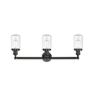 Innovations Lighting Dover 3 Light Bath Vanity Light Part Of The Franklin Restoration Collection 205-BK-G312-LED