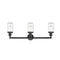 Innovations Lighting Dover 3 Light Bath Vanity Light Part Of The Franklin Restoration Collection 205-BK-G312-LED
