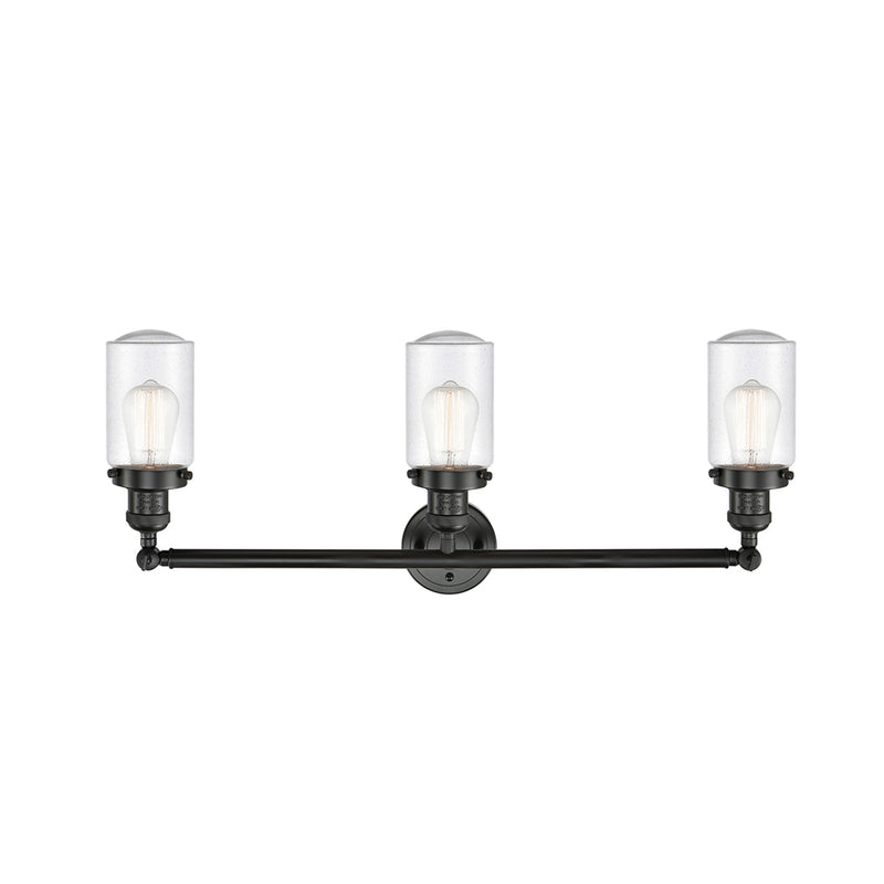 Innovations Lighting Dover 3 Light Bath Vanity Light Part Of The Franklin Restoration Collection 205-BK-G314-LED