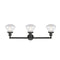 Innovations Lighting Olean 3 Light Bath Vanity Light Part Of The Franklin Restoration Collection 205-BK-G322-LED