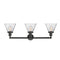 Innovations Lighting Large Cone 3 Light Bath Vanity Light Part Of The Franklin Restoration Collection 205-BK-G42-LED