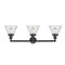 Innovations Lighting Large Cone 3 Light Bath Vanity Light Part Of The Franklin Restoration Collection 205-BK-G44