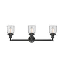 Innovations Lighting Small Bell 3 Light Bath Vanity Light Part Of The Franklin Restoration Collection 205-OB-G52-LED