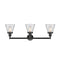 Innovations Lighting Small Cone 3 Light Bath Vanity Light Part Of The Franklin Restoration Collection 205-OB-G62-LED