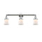 Canton Bath Vanity Light shown in the Polished Chrome finish with a Matte White shade