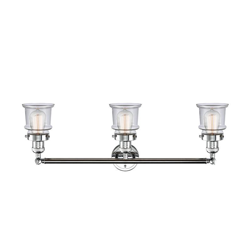Innovations Lighting Small Canton 3 Light Bath Vanity Light Part Of The Franklin Restoration Collection 205-PC-G182S-LED