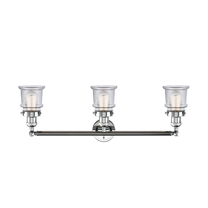 Innovations Lighting Small Canton 3 Light Bath Vanity Light Part Of The Franklin Restoration Collection 205-PC-G182S