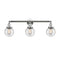 Beacon Bath Vanity Light shown in the Polished Chrome finish with a Seedy shade