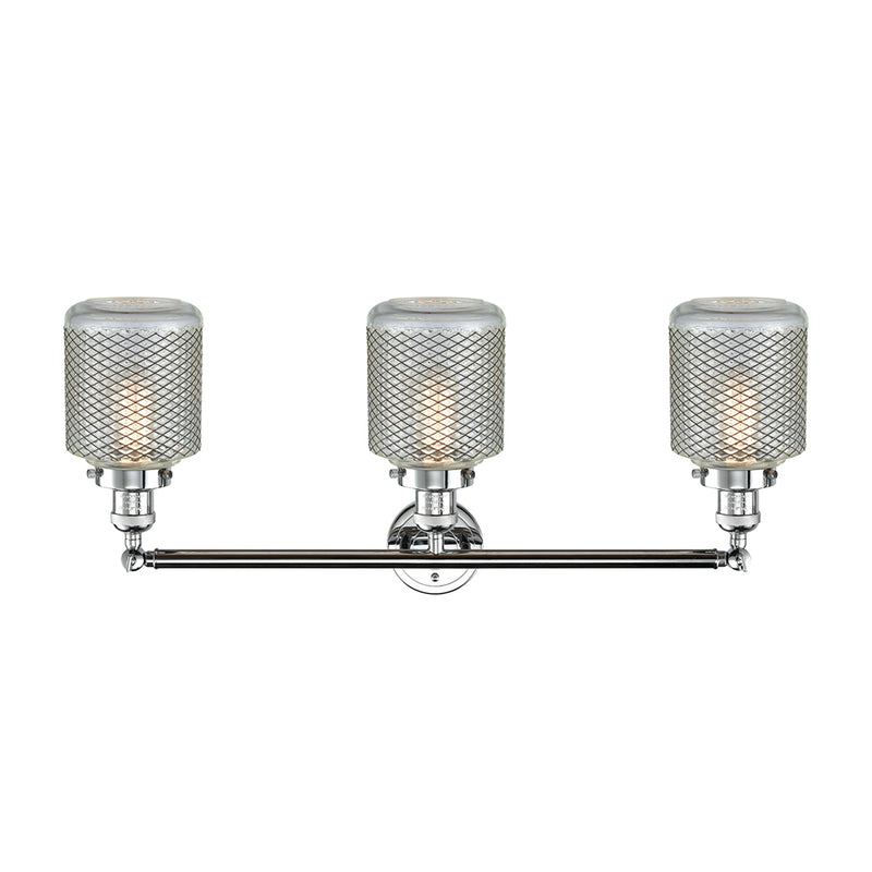 Innovations Lighting Stanton 3 Light Bath Vanity Light Part Of The Franklin Restoration Collection 205-PC-G262