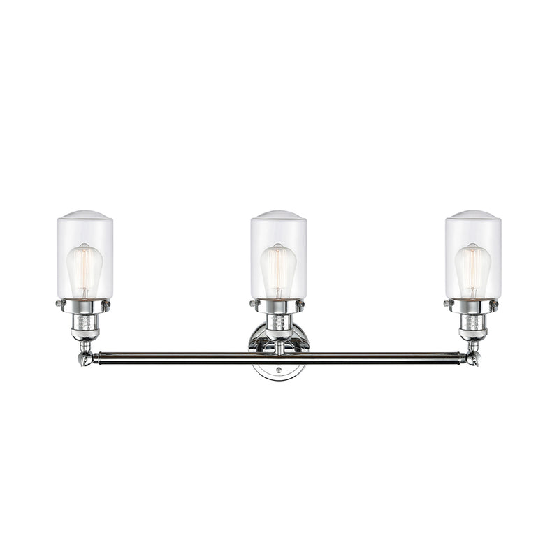 Innovations Lighting Dover 3 Light Bath Vanity Light Part Of The Franklin Restoration Collection 205-PC-G312