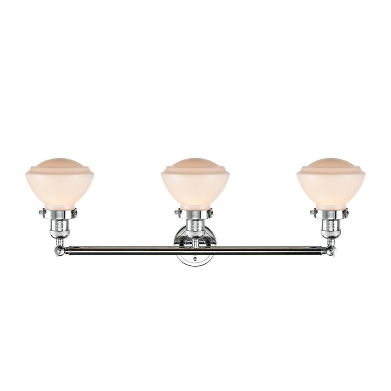 Innovations Lighting Olean 3 Light Bath Vanity Light Part Of The Franklin Restoration Collection 205-PC-G321-LED