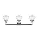 Innovations Lighting Olean 3 Light Bath Vanity Light Part Of The Franklin Restoration Collection 205-PC-G322